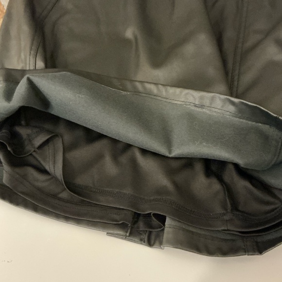 Calvin Klein Black Leather Sleeveless Dress - Picture 7 of 7